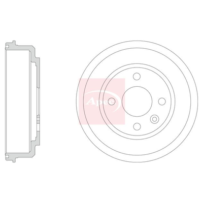 Apec Brake Drum DRM9230