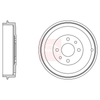 Apec Brake Drum DRM9523 thumbnail