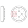 Apec Brake Drum DRM9530 thumbnail