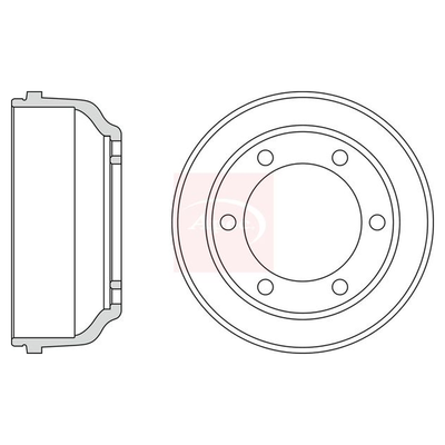 Apec Brake Drum DRM9804