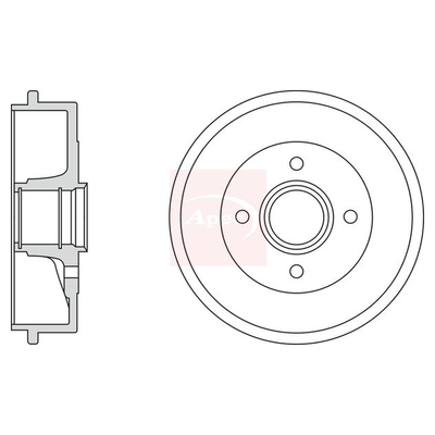 Apec Brake Drum DRM9905