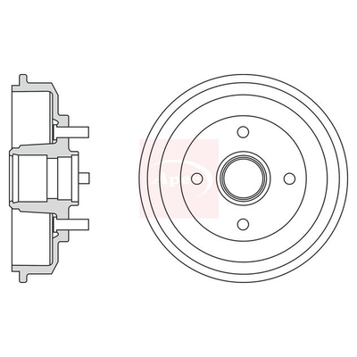 Apec Brake Drum DRM9906