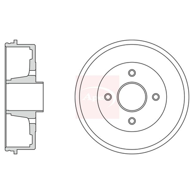 Apec Brake Drum DRM9911