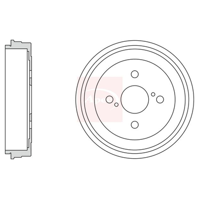 Apec Brake Drum DRM9925