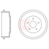 Apec Brake Drum DRM9927 thumbnail