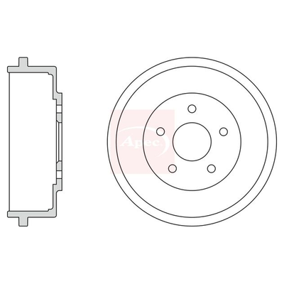 Apec Brake Drum DRM9927