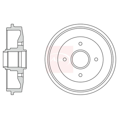 Apec Brake Drum DRM9928