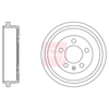 Apec Brake Drum DRM9936 thumbnail