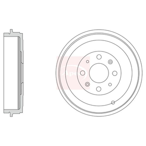 Apec Brake Drum DRM9941