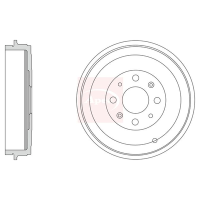 Apec Brake Drum DRM9941