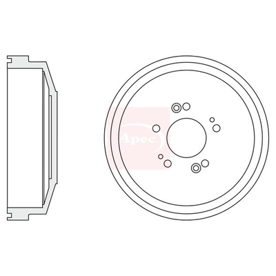 Apec Brake Drum DRM9942