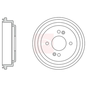 Apec Brake Drum DRM9948