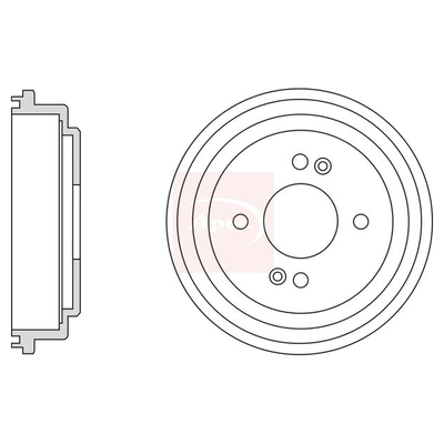 Apec Brake Drum DRM9948