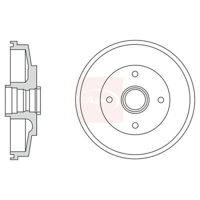 Apec Brake Drum DRM9949