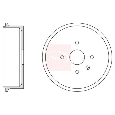 Apec Brake Drum DRM9960