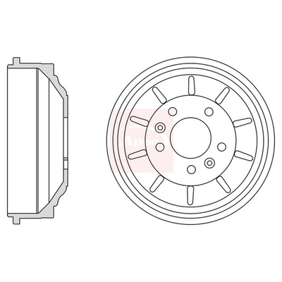 Apec Brake Drum DRM9962