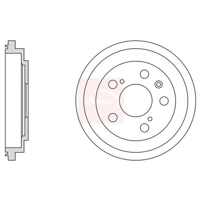Apec Brake Drum DRM9963