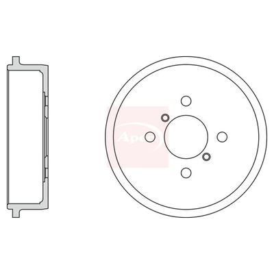Apec Brake Drum DRM9966