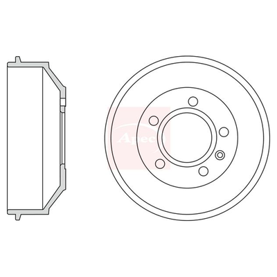 Apec Brake Drum DRM9967