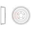 Apec Brake Drum DRM9971 thumbnail