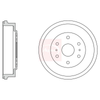 Apec Brake Drum DRM9972 thumbnail