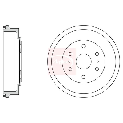 Apec Brake Drum DRM9972