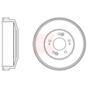 Apec Brake Drum DRM9983 thumbnail