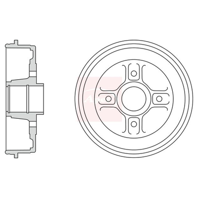 Apec Brake Drum DRM9984
