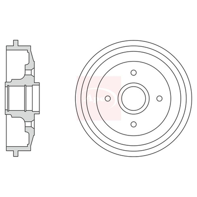 Apec Brake Drum DRM9986