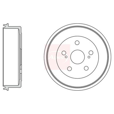 Apec Brake Drum DRM9988