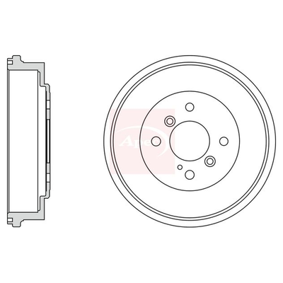 Apec Brake Drum DRM9990