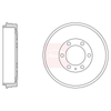 Apec Brake Drum DRM9992 thumbnail