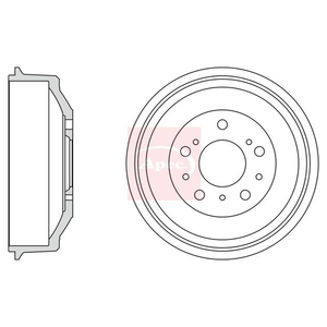 Apec Brake Drum DRM9993