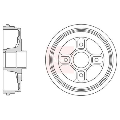 Apec Brake Drum DRM9994