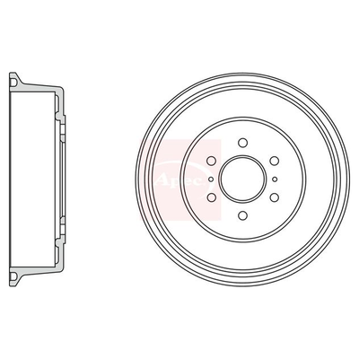 Apec Brake Drum DRM9995