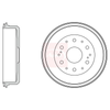 Apec Brake Drum DRM9996 thumbnail