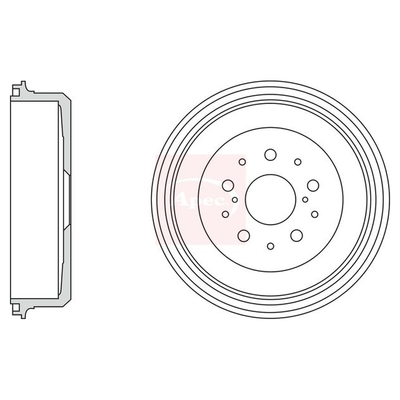 Apec Brake Drum DRM9997