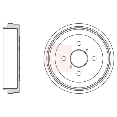 Apec Brake Drum DRM9998