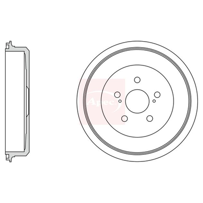Apec Brake Drum DRM9999