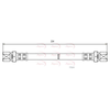 Apec Brake Hose HOS3012 thumbnail