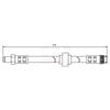 Apec Brake Hose HOS3023 thumbnail