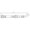 Apec Brake Hose HOS3034 thumbnail