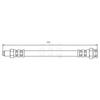 Apec Brake Hose HOS3058 thumbnail