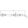 Apec Brake Hose HOS3075 thumbnail
