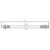 Apec Brake Hose HOS3127 thumbnail