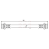 Apec Brake Hose HOS3132 thumbnail