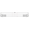 Apec Brake Hose HOS3159 thumbnail