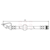Apec Brake Hose HOS3181 thumbnail