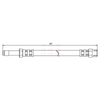 Apec Brake Hose HOS3204 thumbnail