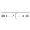 Apec Brake Hose HOS3325 thumbnail